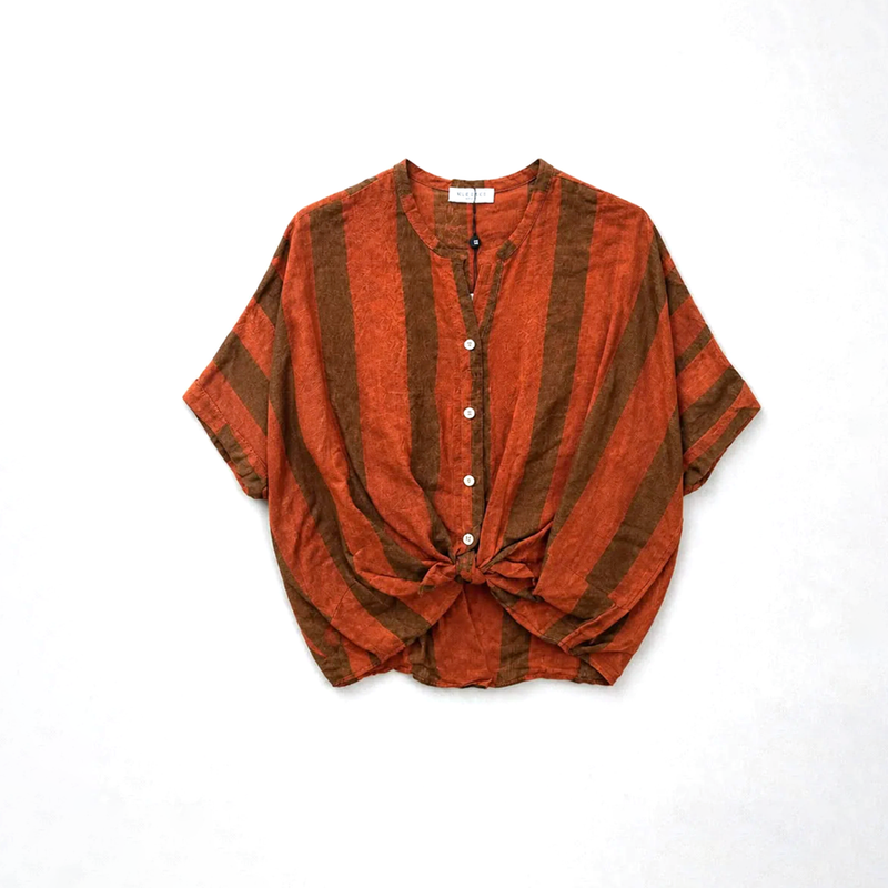 CAMISA LINO RAYAS