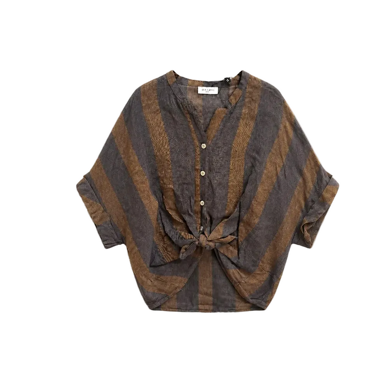 CAMISA LINO RAYAS