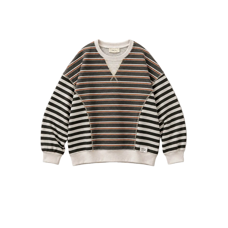 SUDADERA RAYAS NIEBLA