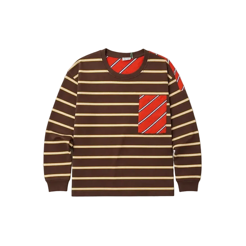 CAMISETA BOLSILLO DE RAYAS