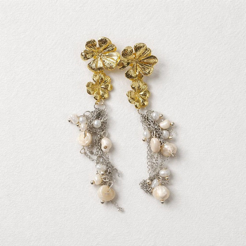 PENDIENTES FLOR