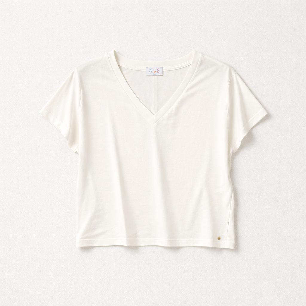 CAMISETA CUELLO PICO