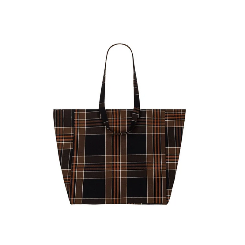 TOTE BAG GRANDE TARTAN