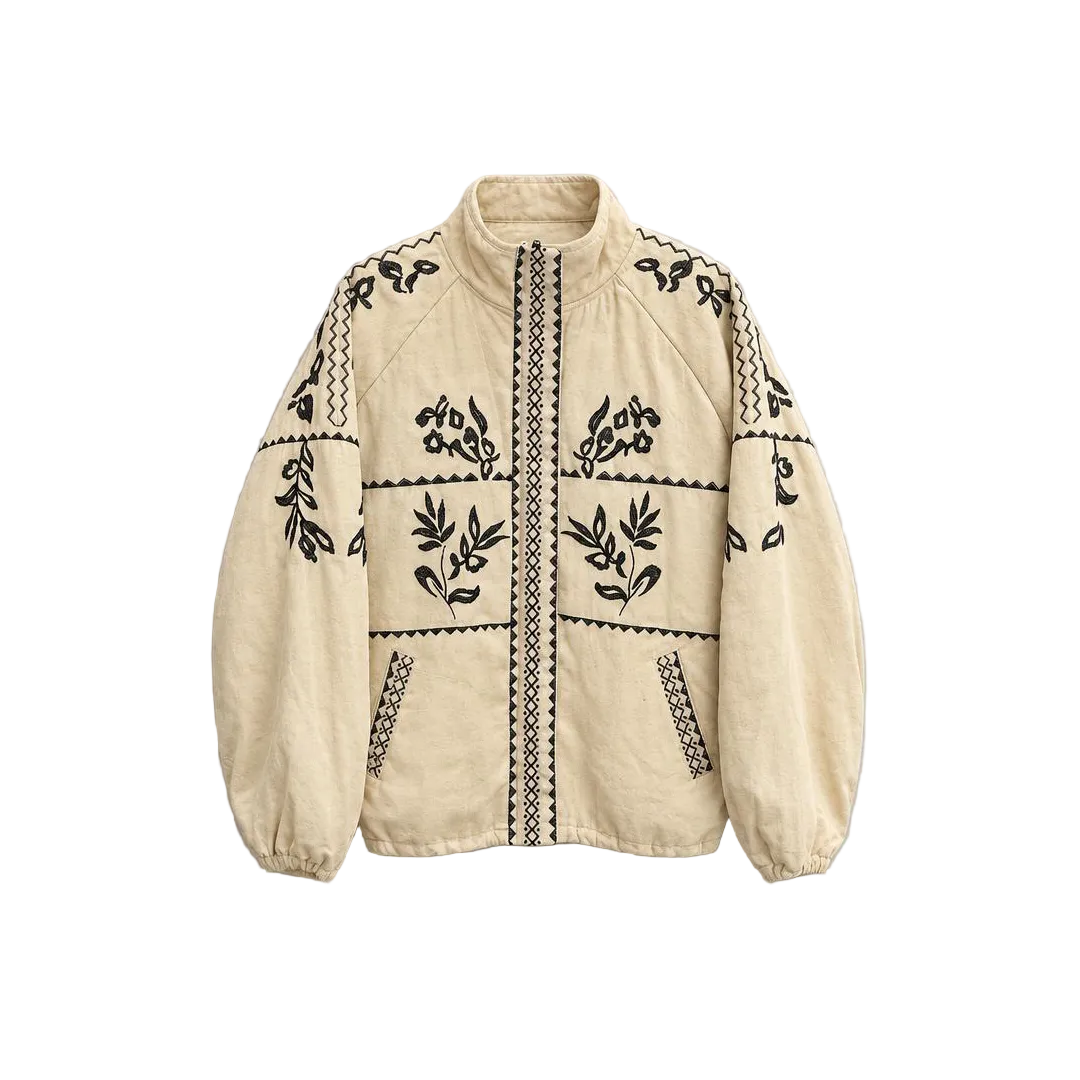 CHAQUETA BORDADO